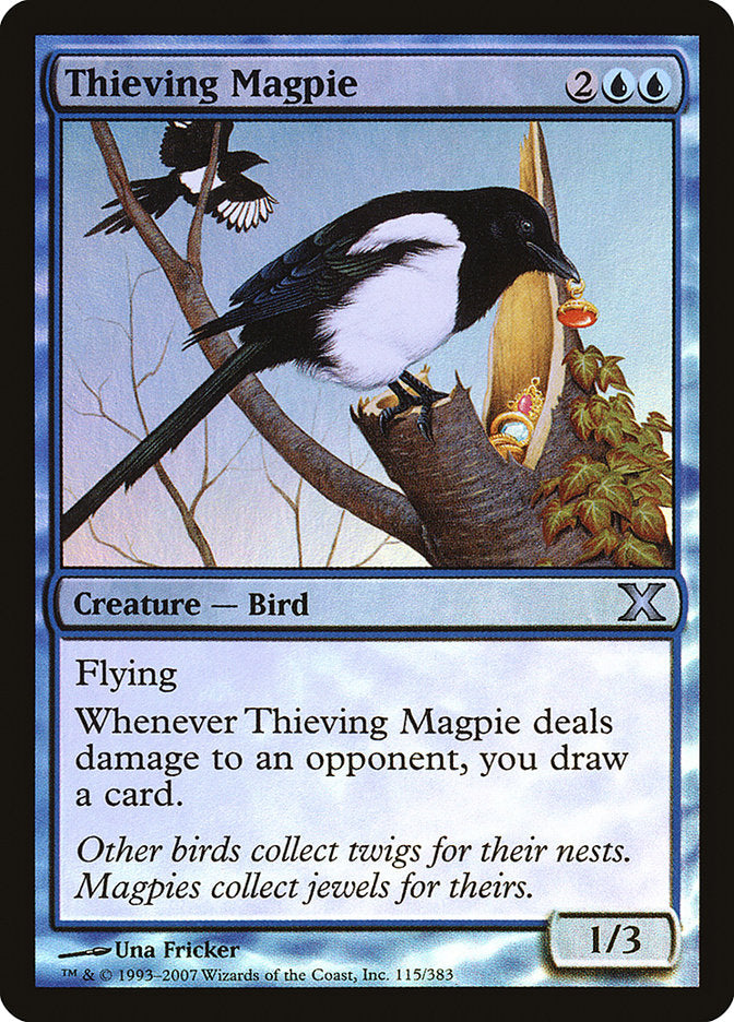 Thieving Magpie (Premium Foil) [Tenth Edition] | Shuffle n Cut Hobbies & Games