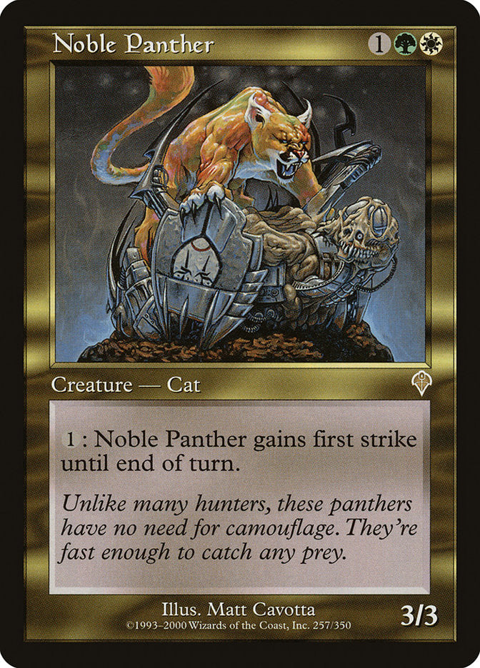 Noble Panther [Invasion] | Shuffle n Cut Hobbies & Games