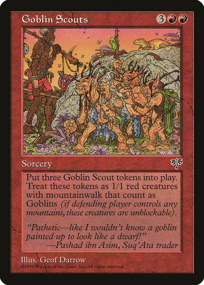 Goblin Scouts [Mirage] | Shuffle n Cut Hobbies & Games