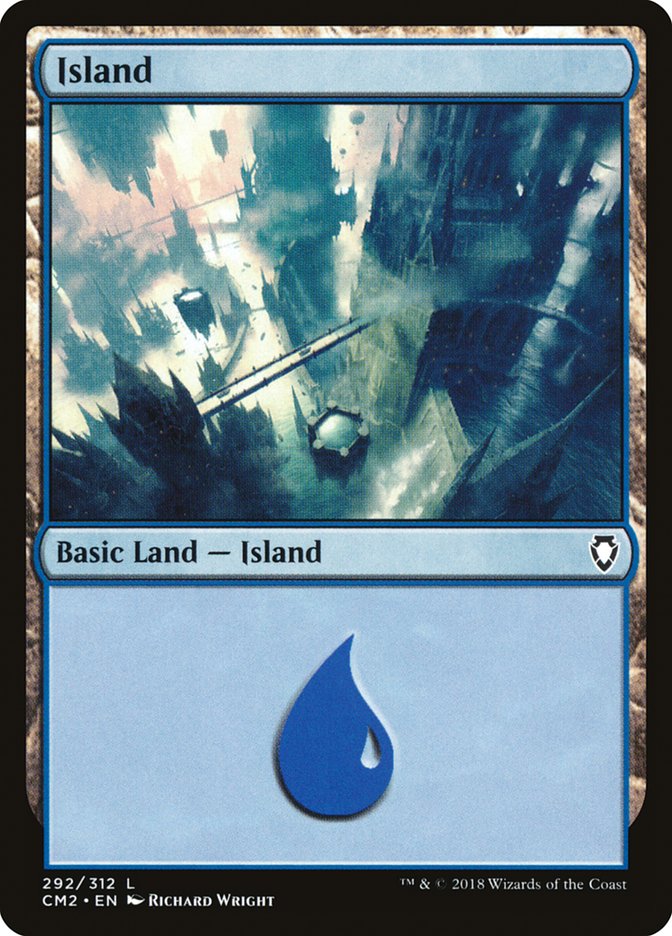 Island (292) [Commander Anthology Volume II] | Shuffle n Cut Hobbies & Games