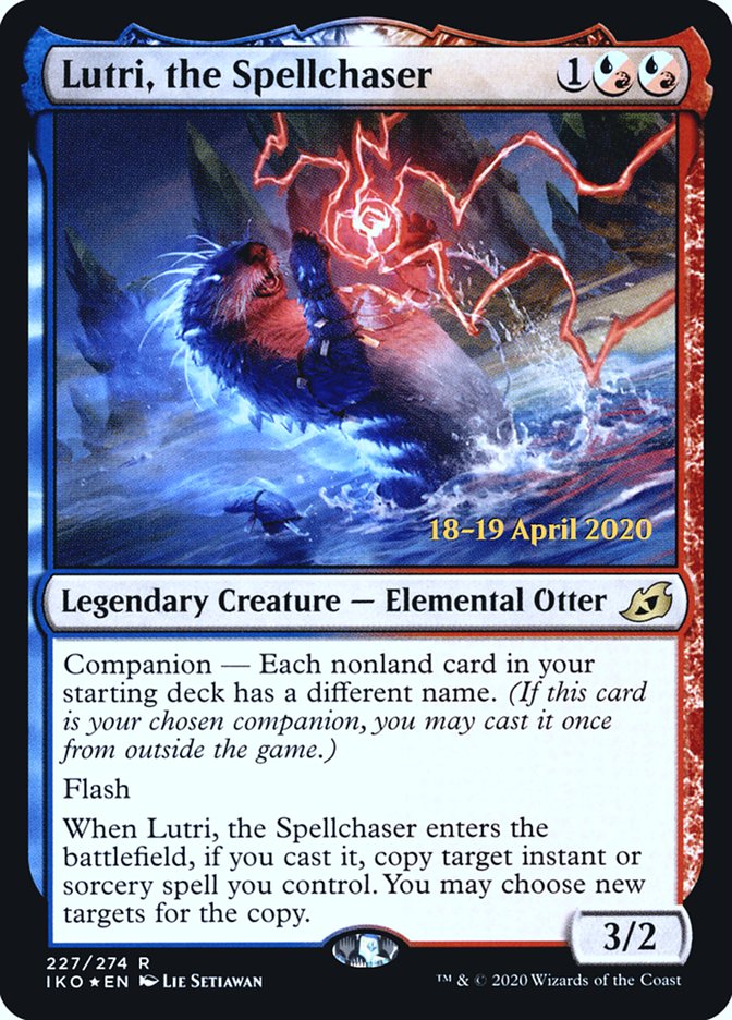 Lutri, the Spellchaser [Ikoria: Lair of Behemoths Prerelease Promos] | Shuffle n Cut Hobbies & Games