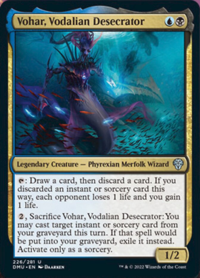 Vohar, Vodalian Desecrator [Dominaria United] | Shuffle n Cut Hobbies & Games