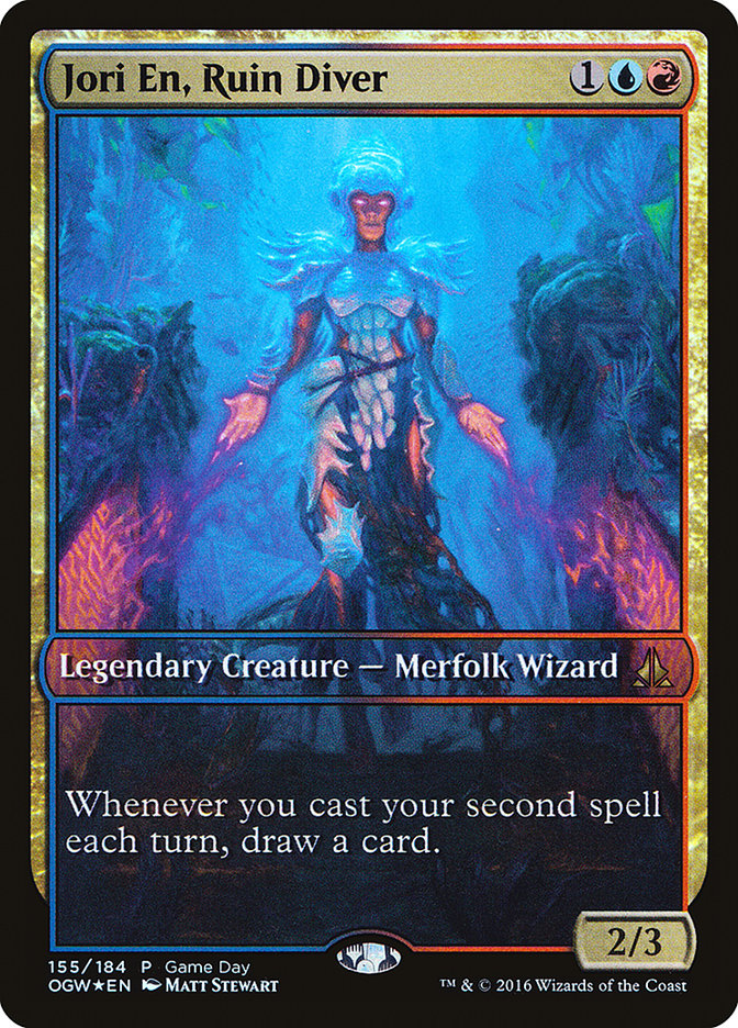 Jori En, Ruin Diver (Game Day) (Full Art) [Oath of the Gatewatch Promos] | Shuffle n Cut Hobbies & Games