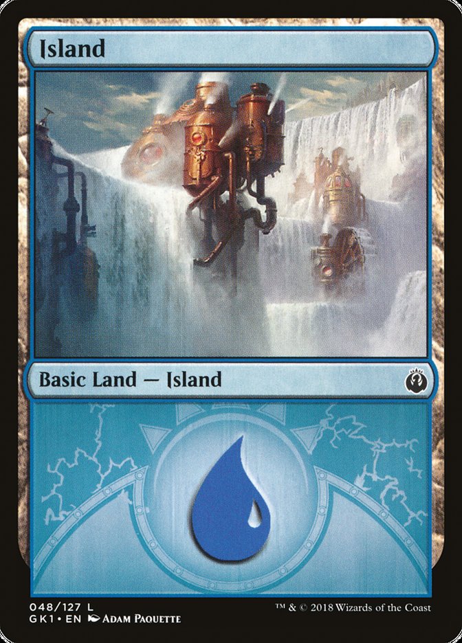 Island (48) [Guilds of Ravnica Guild Kit] | Shuffle n Cut Hobbies & Games