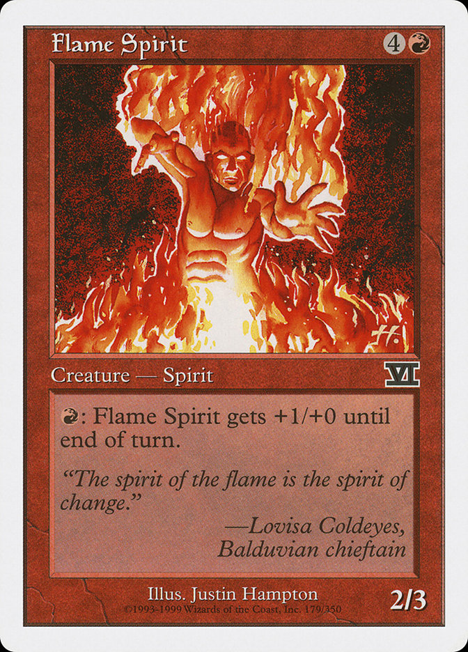 Flame Spirit [Classic Sixth Edition] | Shuffle n Cut Hobbies & Games