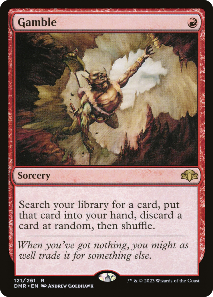 Gamble [Dominaria Remastered] | Shuffle n Cut Hobbies & Games