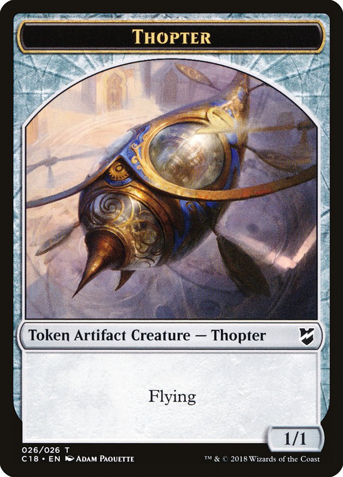 Thopter Token (026/026) [Commander 2018 Tokens] | Shuffle n Cut Hobbies & Games