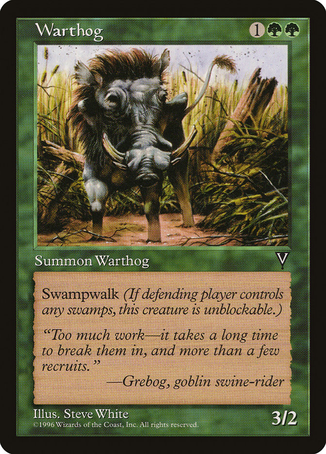 Warthog [Visions] | Shuffle n Cut Hobbies & Games