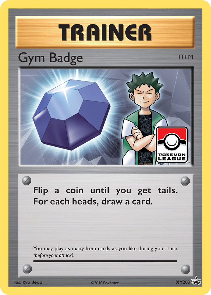Gym Badge (XY203) [XY: Black Star Promos] | Shuffle n Cut Hobbies & Games