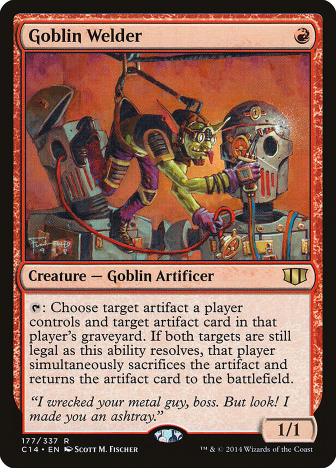Goblin Welder [Commander 2014] | Shuffle n Cut Hobbies & Games