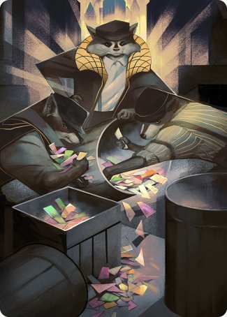 Masked Bandits Art Card [Streets of New Capenna Art Series] | Shuffle n Cut Hobbies & Games