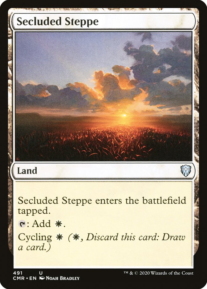 Secluded Steppe [Commander Legends] | Shuffle n Cut Hobbies & Games