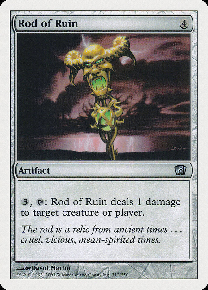 Rod of Ruin [Eighth Edition] | Shuffle n Cut Hobbies & Games