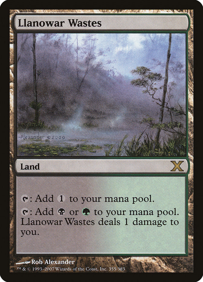 Llanowar Wastes [Tenth Edition] | Shuffle n Cut Hobbies & Games