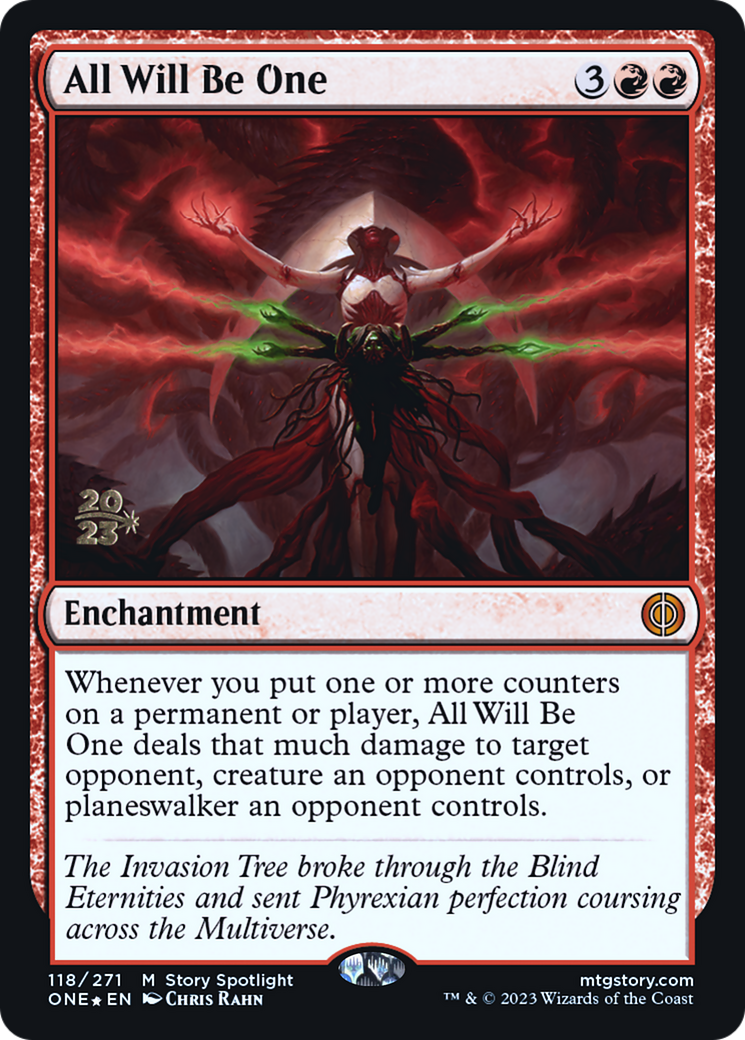 All Will Be One [Phyrexia: All Will Be One Prerelease Promos] | Shuffle n Cut Hobbies & Games