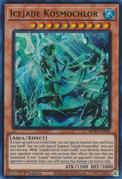 Icejade Kosmochlor [MP23-EN006] Ultra Rare | Shuffle n Cut Hobbies & Games