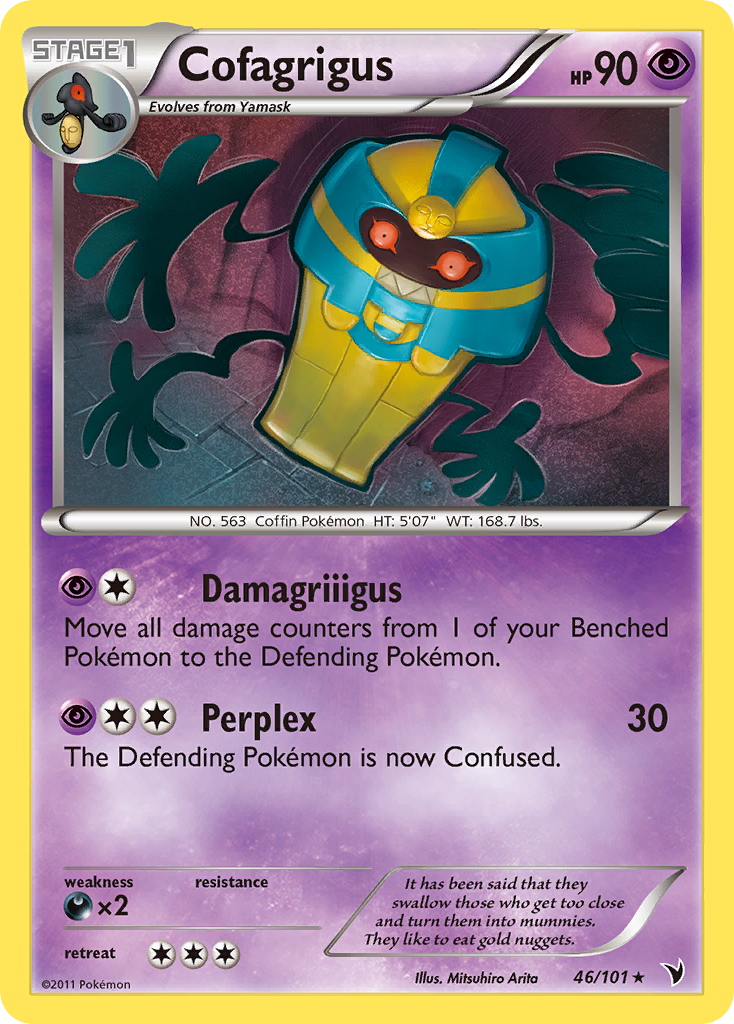 Cofagrigus (46/101) [Black & White: Noble Victories] | Shuffle n Cut Hobbies & Games