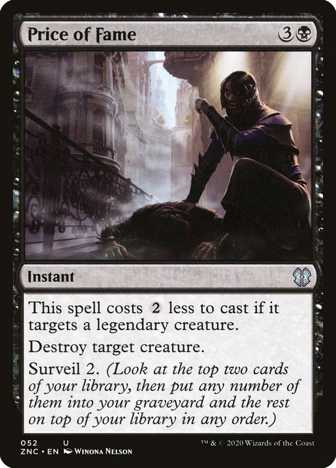 Price of Fame [Zendikar Rising Commander] | Shuffle n Cut Hobbies & Games