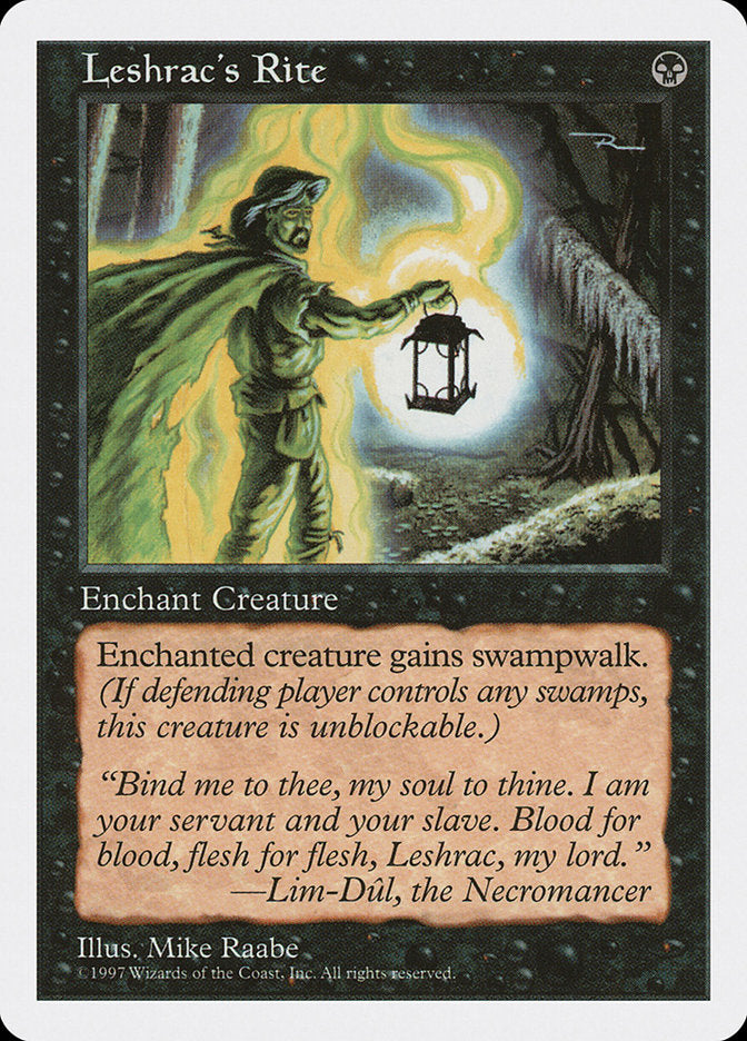 Leshrac's Rite [Fifth Edition] | Shuffle n Cut Hobbies & Games
