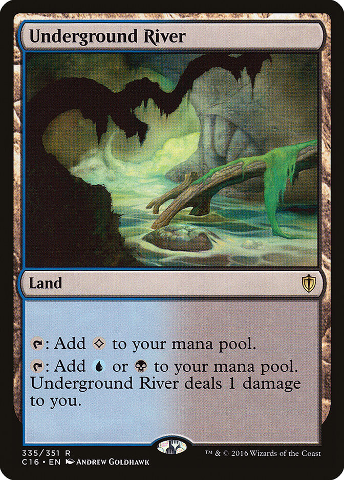 Underground River [Commander 2016] | Shuffle n Cut Hobbies & Games