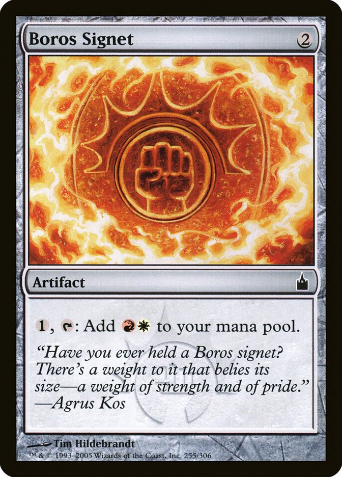 Boros Signet [Ravnica: City of Guilds] | Shuffle n Cut Hobbies & Games