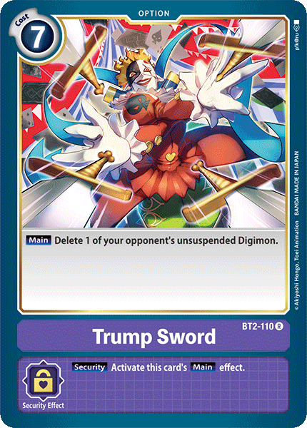Trump Sword [BT2-110] [Release Special Booster Ver.1.0] | Shuffle n Cut Hobbies & Games