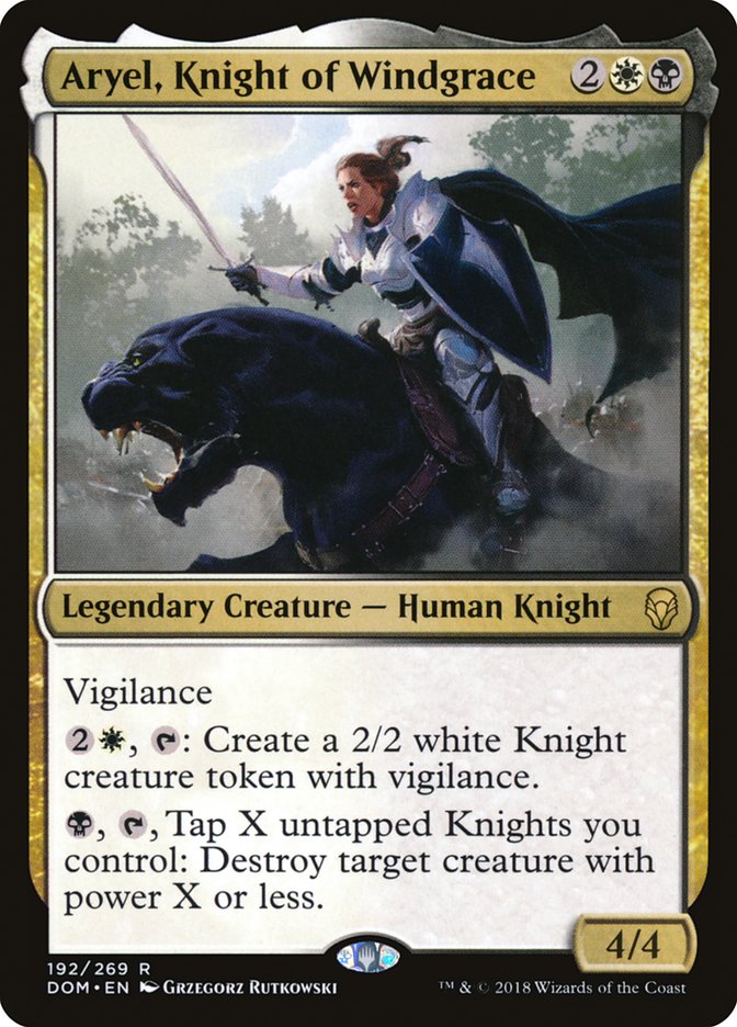 Aryel, Knight of Windgrace [Dominaria] | Shuffle n Cut Hobbies & Games