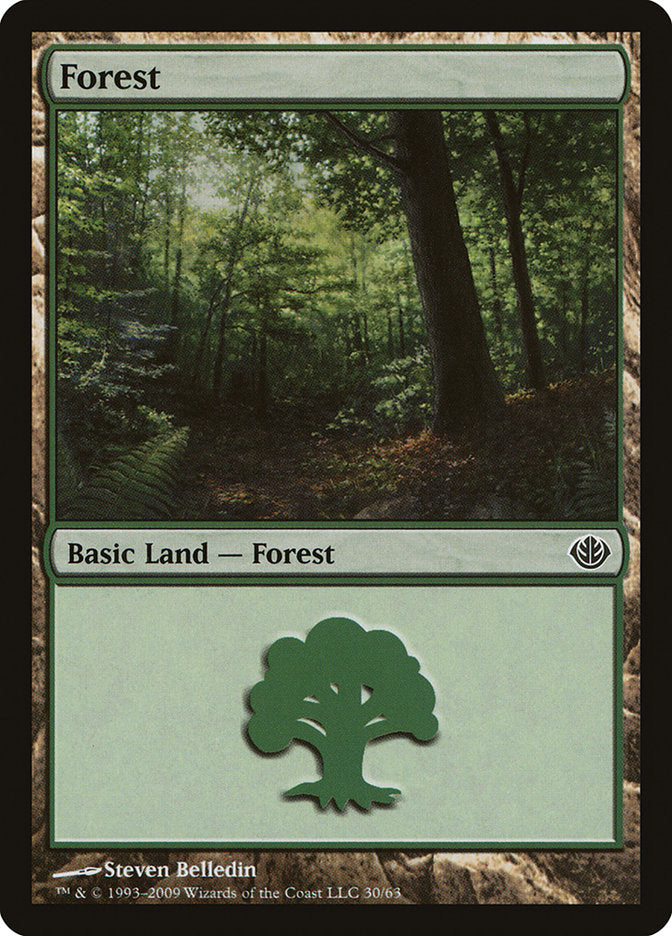Forest (30) [Duel Decks: Garruk vs. Liliana] | Shuffle n Cut Hobbies & Games