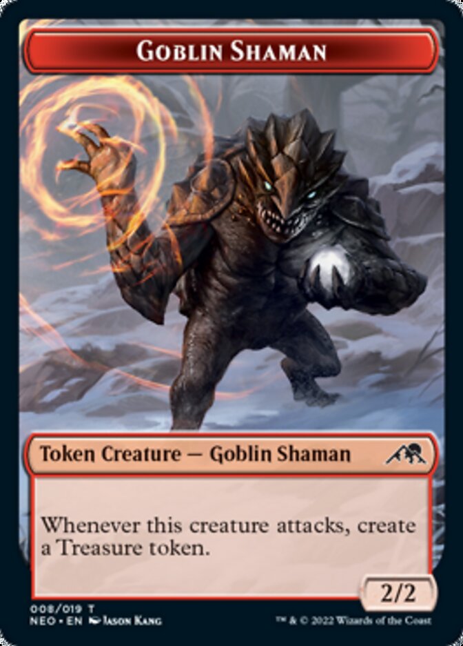 Goblin Shaman Token [Kamigawa: Neon Dynasty Tokens] | Shuffle n Cut Hobbies & Games