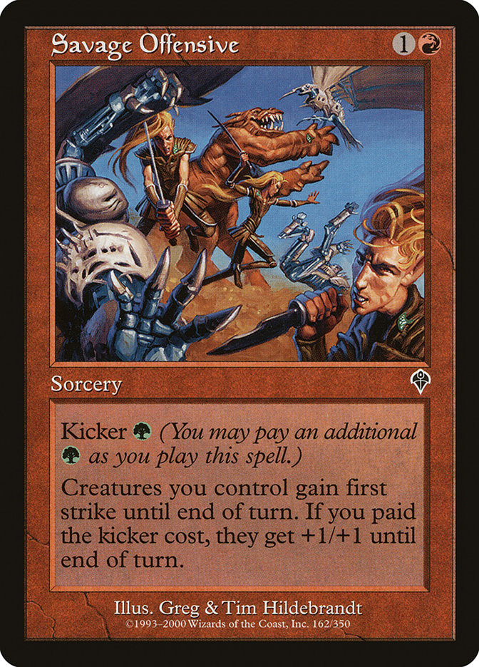 Savage Offensive [Invasion] | Shuffle n Cut Hobbies & Games