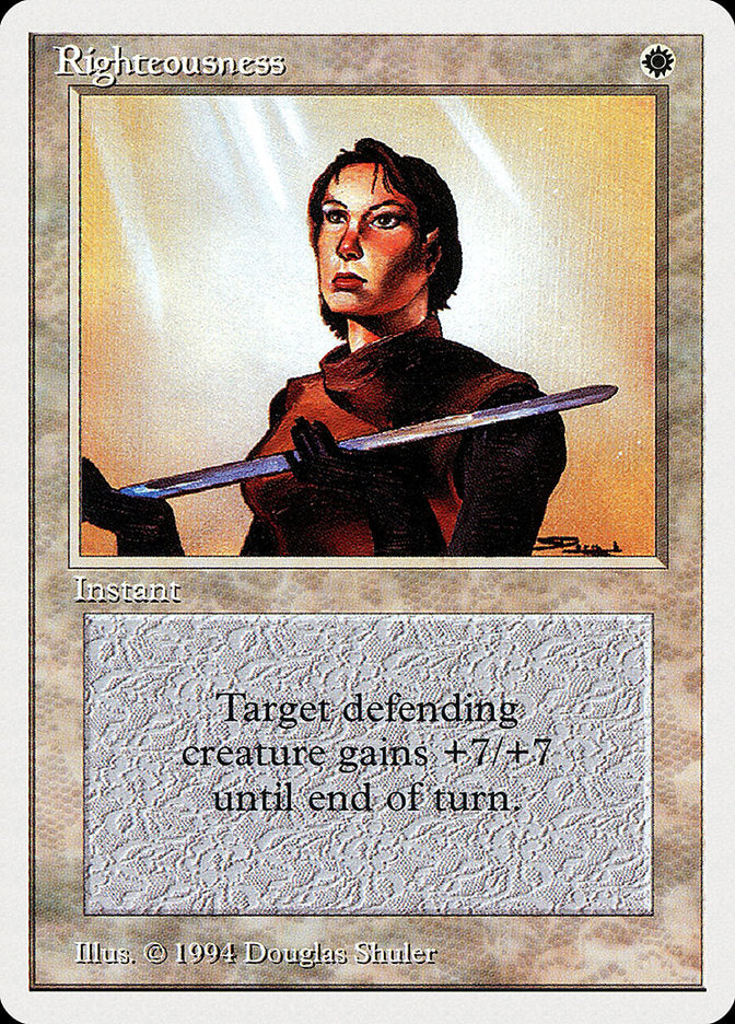 Righteousness [Summer Magic / Edgar] | Shuffle n Cut Hobbies & Games