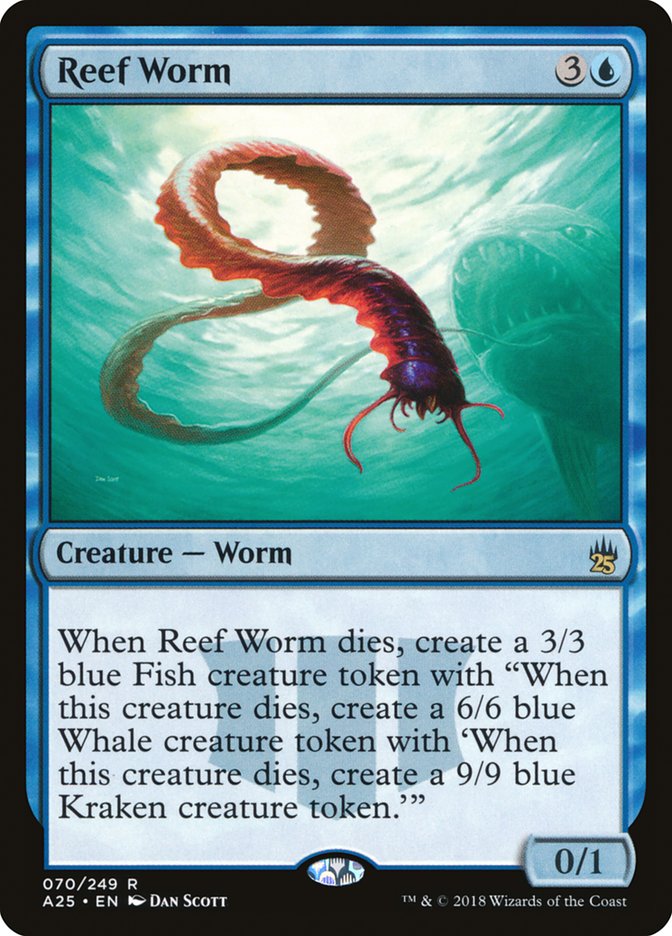 Reef Worm [Masters 25] | Shuffle n Cut Hobbies & Games