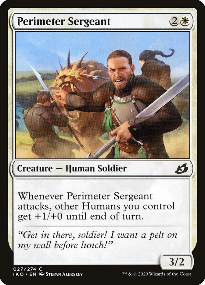 Perimeter Sergeant [Ikoria: Lair of Behemoths] | Shuffle n Cut Hobbies & Games