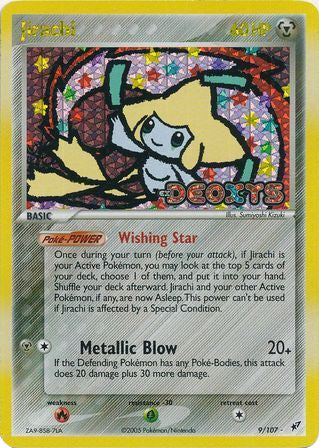 Jirachi (9/107) (Stamped) [EX: Deoxys] | Shuffle n Cut Hobbies & Games