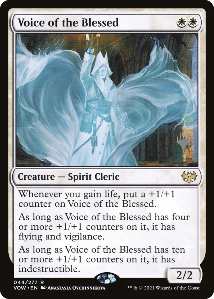 Voice of the Blessed (Promo Pack) [The Brothers' War Promos] | Shuffle n Cut Hobbies & Games