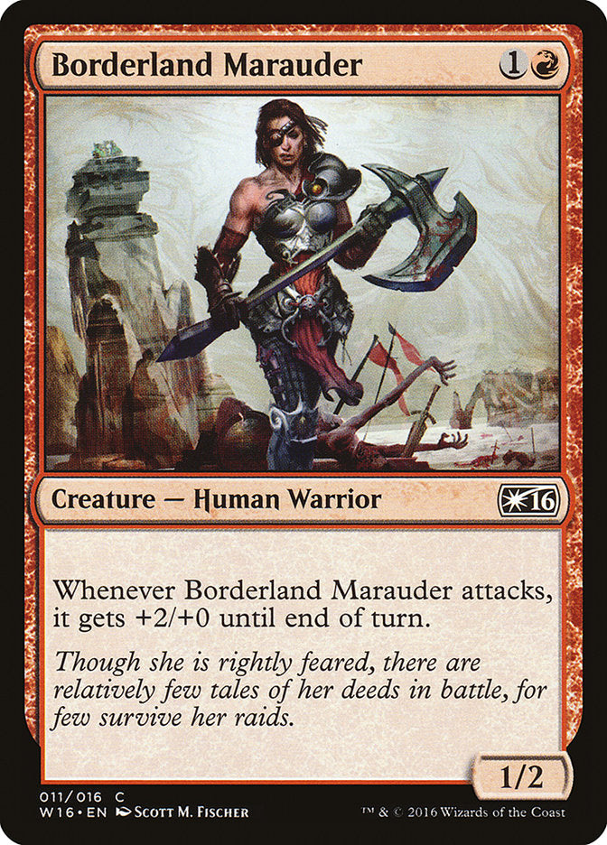 Borderland Marauder [Welcome Deck 2016] | Shuffle n Cut Hobbies & Games