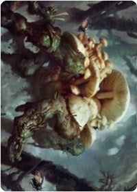 Swarm Shambler Art Card [Zendikar Rising Art Series] | Shuffle n Cut Hobbies & Games