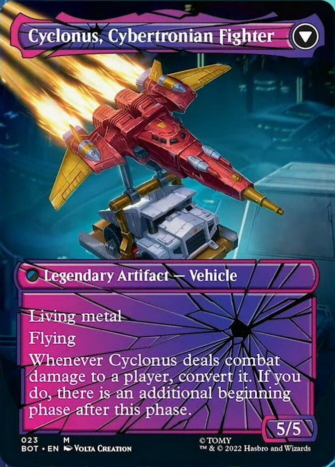 Cyclonus, the Saboteur // Cyclonus, Cybertronian Fighter (Shattered Glass) [Transformers] | Shuffle n Cut Hobbies & Games