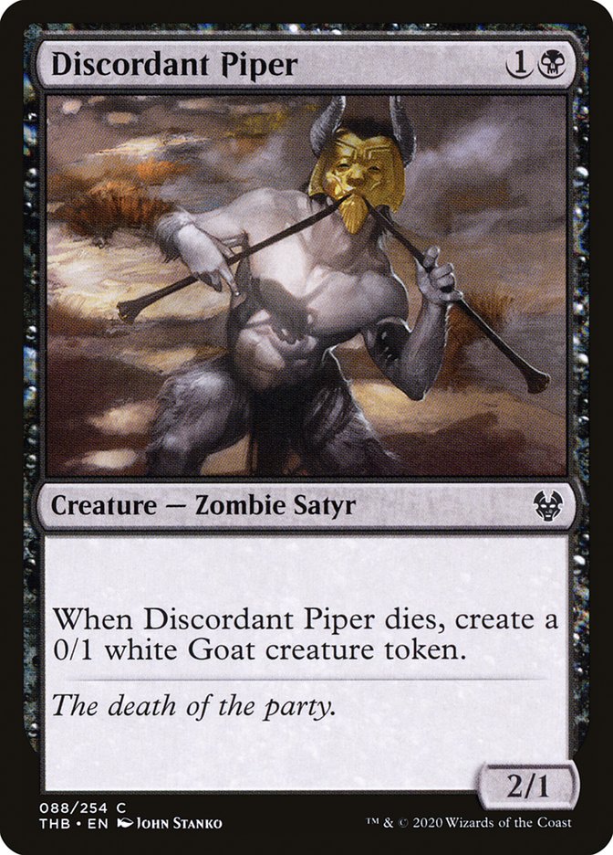 Discordant Piper [Theros Beyond Death] | Shuffle n Cut Hobbies & Games