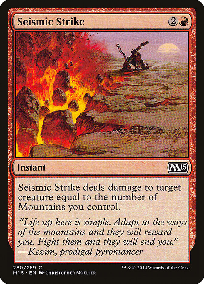 Seismic Strike [Magic 2015] | Shuffle n Cut Hobbies & Games