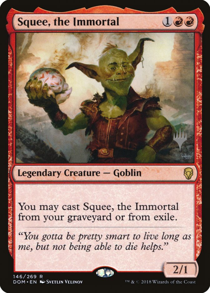 Squee, the Immortal (Promo Pack) [Dominaria Promos] | Shuffle n Cut Hobbies & Games