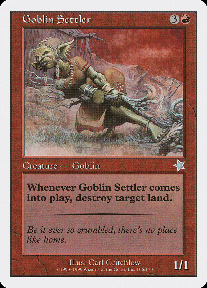 Goblin Settler [Starter 1999] | Shuffle n Cut Hobbies & Games