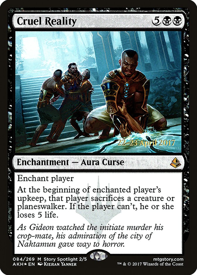 Cruel Reality [Amonkhet Prerelease Promos] | Shuffle n Cut Hobbies & Games