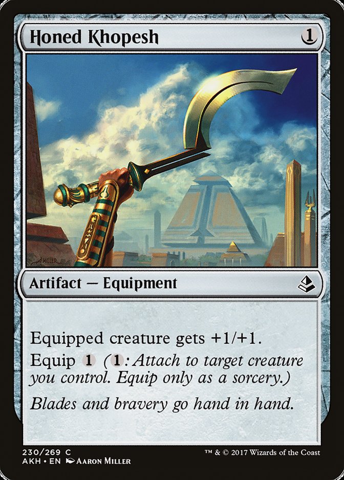 Honed Khopesh [Amonkhet] | Shuffle n Cut Hobbies & Games
