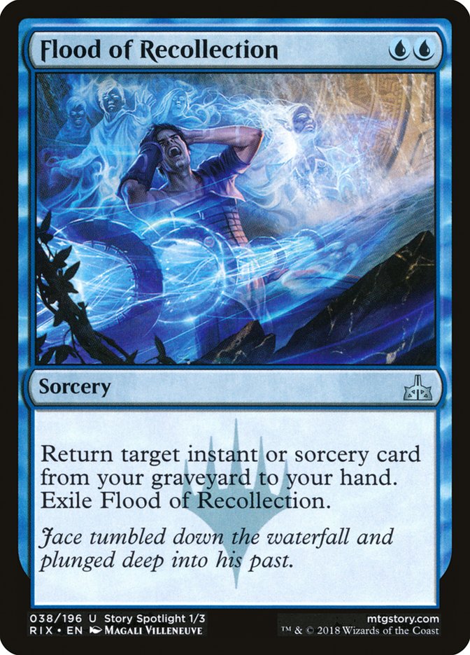 Flood of Recollection [Rivals of Ixalan] | Shuffle n Cut Hobbies & Games