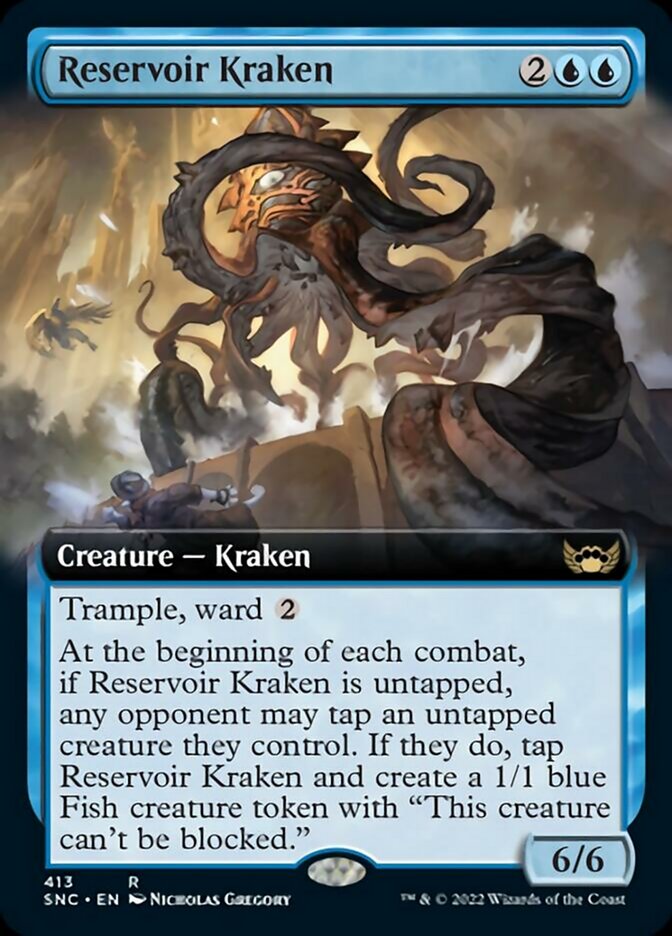 Reservoir Kraken (Extended Art) [Streets of New Capenna] | Shuffle n Cut Hobbies & Games