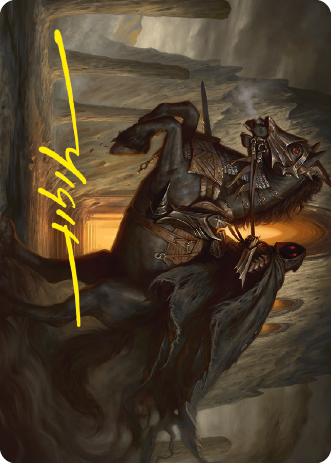 Nazgul Art Card (Gold-Stamped Signature) [The Lord of the Rings: Tales of Middle-earth Art Series] | Shuffle n Cut Hobbies & Games