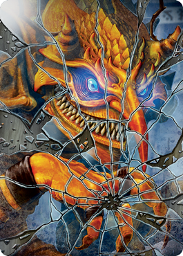 Reflection of Kiki-Jiki Art Card [Kamigawa: Neon Dynasty Art Series] | Shuffle n Cut Hobbies & Games