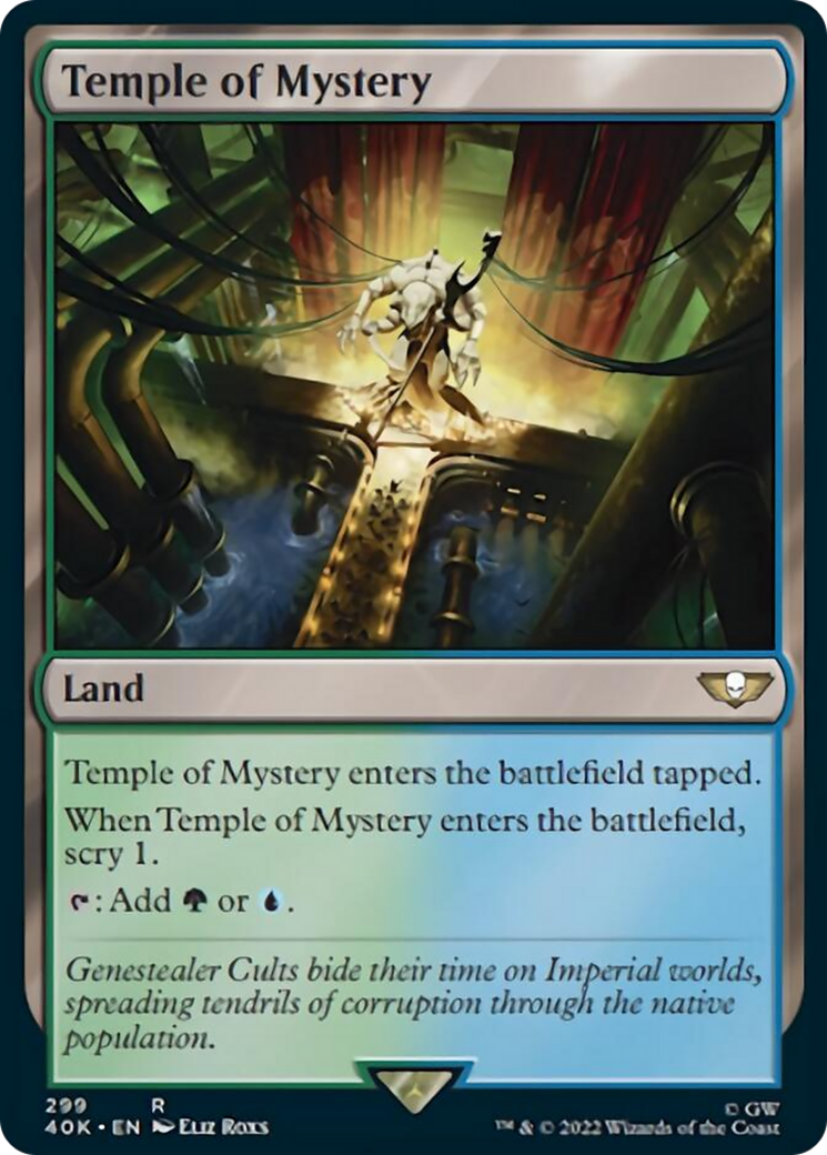 Temple of Mystery (Surge Foil) [Warhammer 40,000] | Shuffle n Cut Hobbies & Games