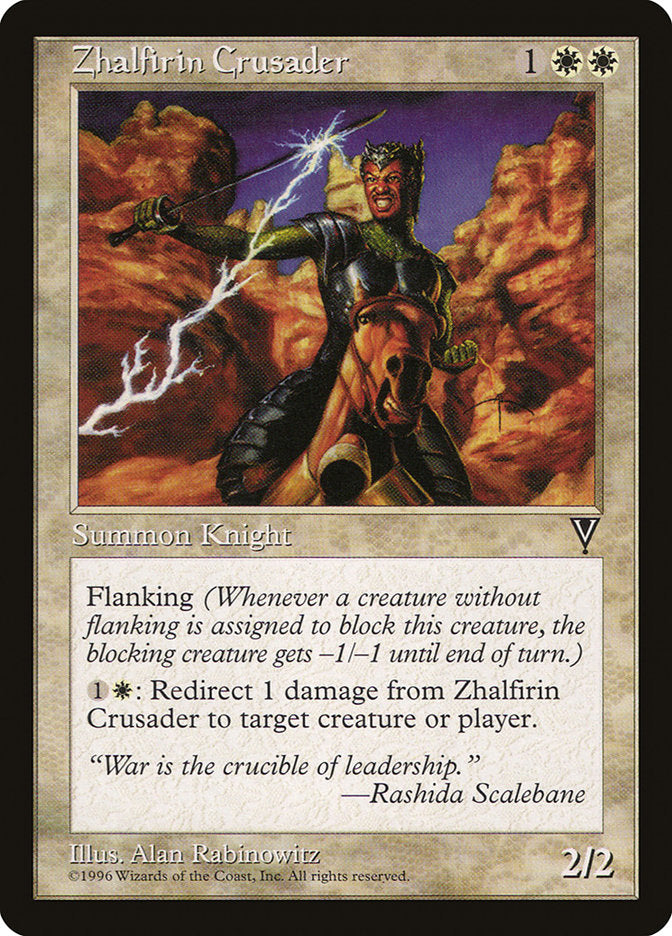 Zhalfirin Crusader [Visions] | Shuffle n Cut Hobbies & Games